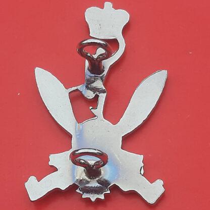 (India) The Gurkha Signals - Bi-Metal Cap Badge - Image 2