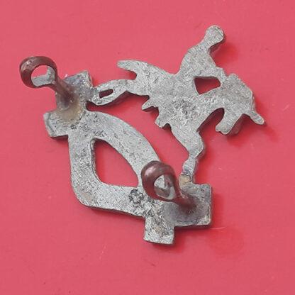 (India) Prince Of Wales' Own The Scinde Horse - White Metal Cap Badge - Image 2