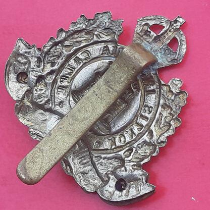The Suffolk Regiment - King's Crown Bi-Metal Cap Badge - Image 2