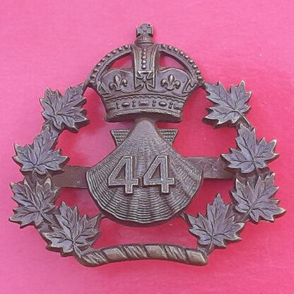 (Canadian Militia) 44th Lincoln & Welland Regiment - Officer's Service Dress Cap Badge