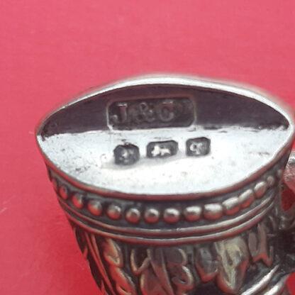 The King's Shropshire Light Infantry - Hallmarked Silver Cap Badge - Image 3