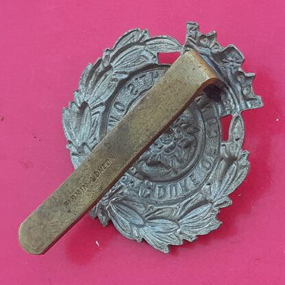 The 6th Duke Of Connaught's Own (Hampshire Regiment) - White Metal & Enamelled Cap Badge - Image 2