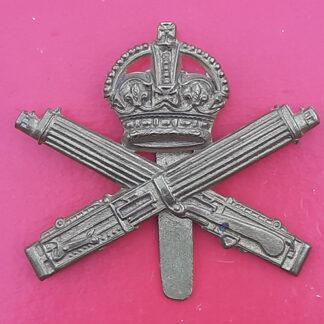 The Machine Gun Corps - King's Crown Gilding Metal Cap Badge