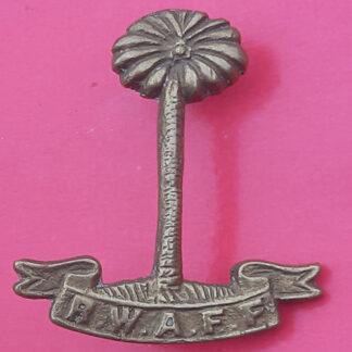 The Royal West African Frontier Force - Cast Cap Badge