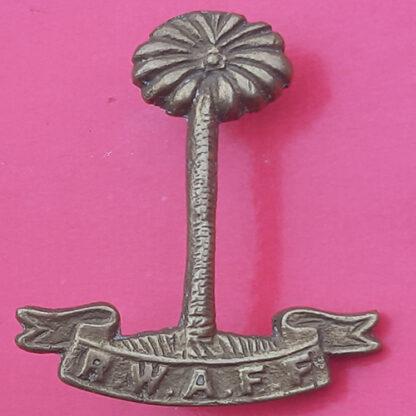 The Royal West African Frontier Force - Cast Cap Badge