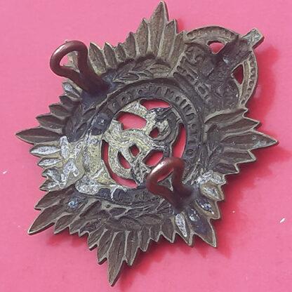 (New Zealand) The New Zealand Army Service Corps - King's Crown Gilding Metal Cap Badge - Image 2