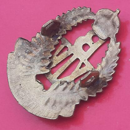 (New Zealand) B Company 14th Reinforcements - WW1 King's Crown Gilding Metal Cap Badge - Image 2