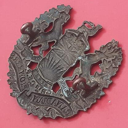 (Canada) The 3rd Pioneer Battalion - Gilding Metal Cap Badge - Image 2