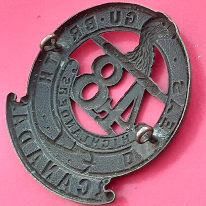 (Canada) 15th Infantry Battalion 48th Highlanders Of Canada - Bronzed Cap Badge - Image 2