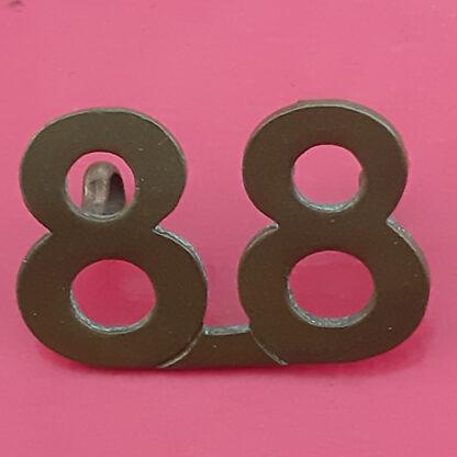 (Canada) 88th - Gilding Metal Shoulder Title
