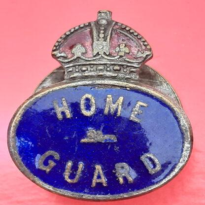 Home Guard Invasion Defence - Enamelled Button Hole Badge