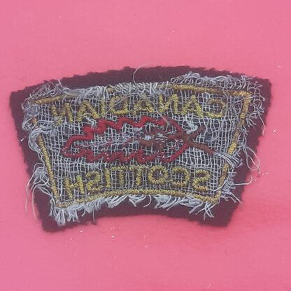 (Canada) The Canadian Scottish - Woven Cloth Shoulder Title - Image 2