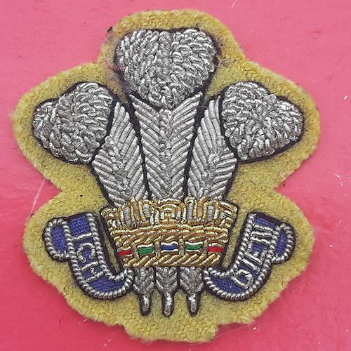 The 12th Lancers - N.C.O.'s Bullion Cloth Arm Badge