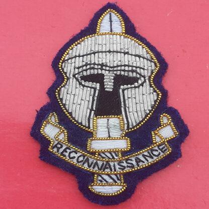 The Reconnaissance Regiment - Bullion Cloth Cap Badge
