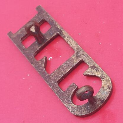 (India) Calcutta Light Horse - White Metal Shoulder Title - Image 2