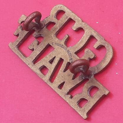 The Gold Coast Regiment (R.W.A.F.F.) - Gilding Metal Shoulder Title - Image 2