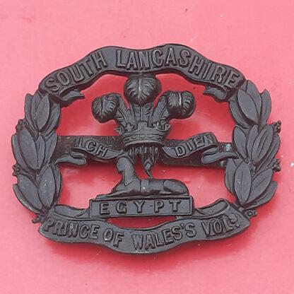 The South Lancashire Regiment - Officer's Service Dress Cap Badge