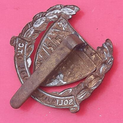 Solihull School Officer Training Corps - Gilding Metal Cap Badge - Image 2