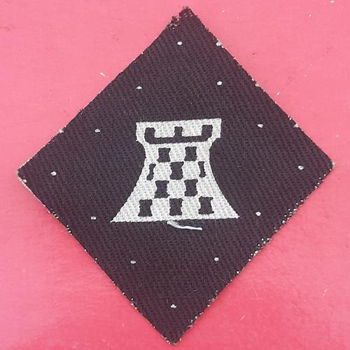 11th Corps - Printed Cloth Formation Badge