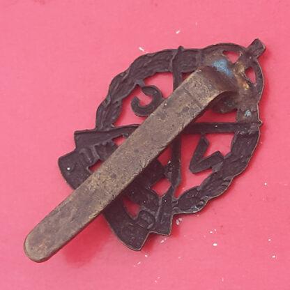 Surrey Volunteer Training Corps - Blackened Brass Cap Badge - Image 2