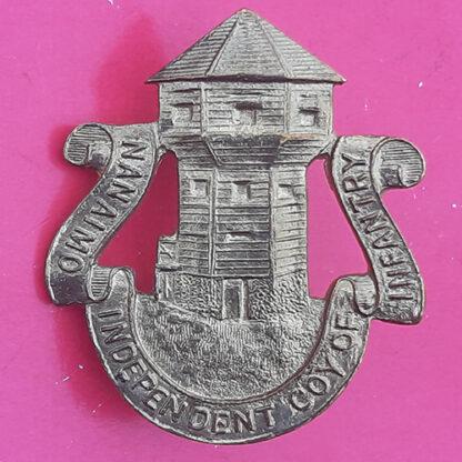 (Canadian Militia) The Nanaimo Independent Company Of Infantry - Gilding Metal Cap Badge