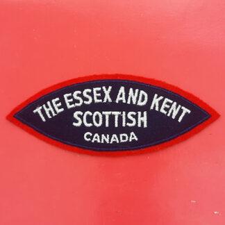 (Canada) The Essex & Kent Scottish Regiment - Cloth Shoulder Title