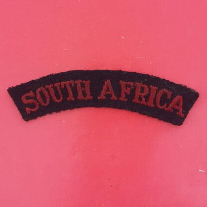 (South Africa) "South Africa" - Cloth Shoulder Title