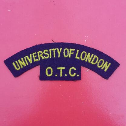 The University Of London Officer Training Corps - Cloth Shoulder Title