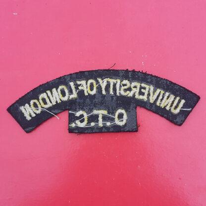 The University Of London Officer Training Corps - Cloth Shoulder Title - Image 2