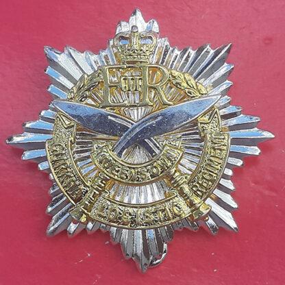 The Queen's Own Gurkha Logistic Regiment - BI-Metal Cap Badge