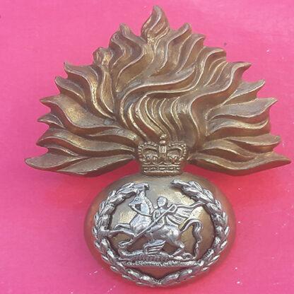 The Royal Regiment of Fusiliers - Queen's Crown BI-Metal Cap Badge