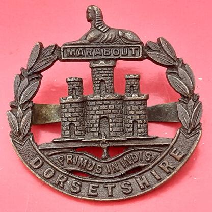 The Dorsetshire Regiment - Bronze Officer's Service Dress Cap Badge