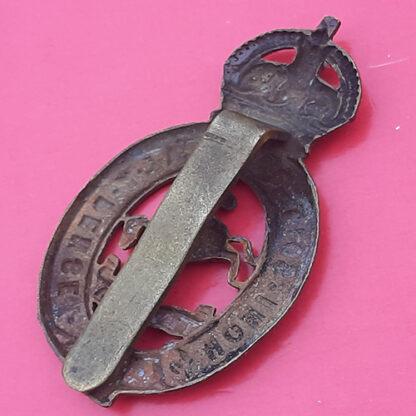 East Kent Mounted Rifles - Bronzed Cap Badge - Image 2