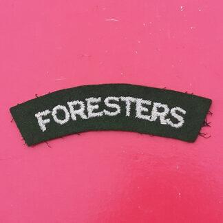 Sherwood Foresters (Notts & Derby) Regiment - Cloth Shoulder Title