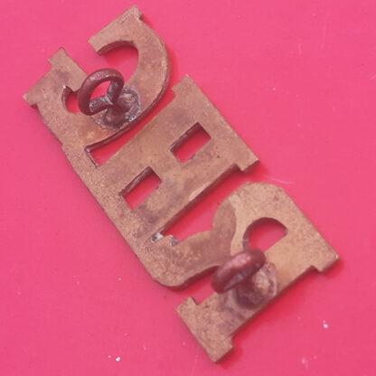 The Royal Horse Guards - Gilding Metal Shoulder Title. - Image 2