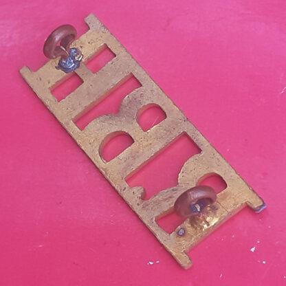 The Royal Bucks Hussars - Gilding Metal Shoulder Title. - Image 2