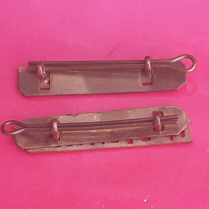 The Berkshire & Westminster Dragoons - Gilding Metal Shoulder Titles. - Image 2