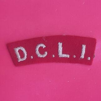The Duke Of Cornwall's Light Infantry - Woven Shoulder Title.