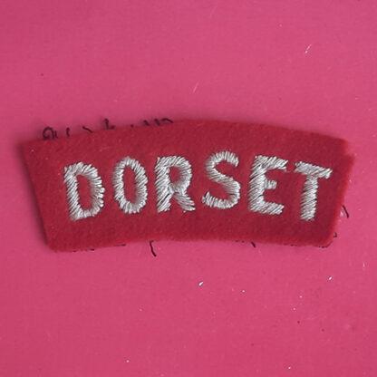 The Dorsetshire Regiment - Woven Shoulder Title.