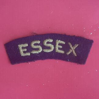 The Essex Regiment - Woven Shoulder Title.