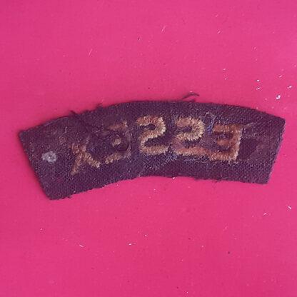 The Essex Regiment - Woven Shoulder Title. - Image 2