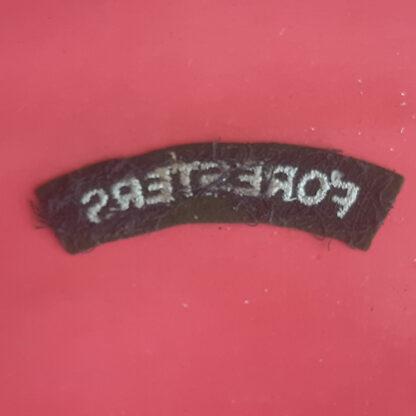 The Sherwood Foresters (Notts & Derby) - Woven Shoulder Title. - Image 2