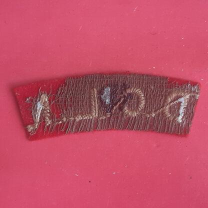 The Duke Of Cornwall's Light Infantry - Woven Shoulder Title. - Image 2