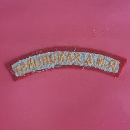 The Royal Military Academy Sandhurst - Woven Shoulder Title. - Image 2
