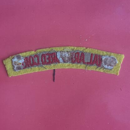 The Royal Armoured Corps - Woven Shoulder Title. - Image 2
