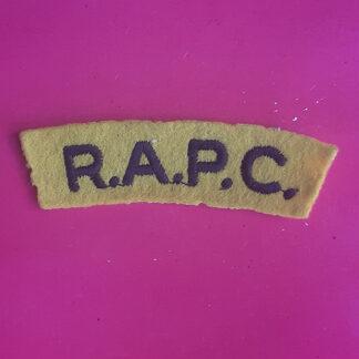 The Royal Army Pay Corps - Woven Shoulder Title.