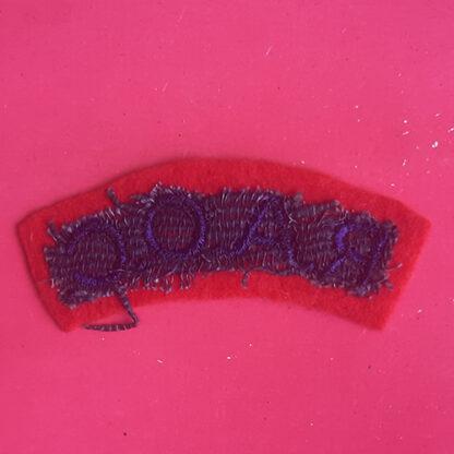 The Royal Army Ordnance Corps - Woven Shoulder Title. - Image 2