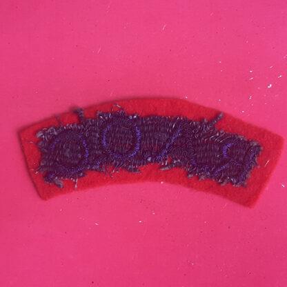 The Royal Army Ordnance Corps - Woven Shoulder Title. - Image 2