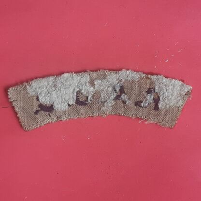The Royal Army Ordnance Corps - Woven Shoulder Title. - Image 2