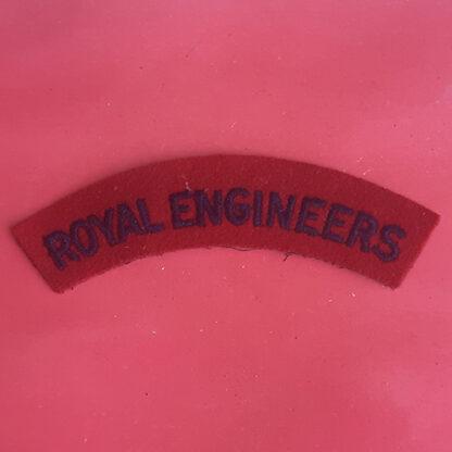 The Royal Engineers - Woven Shoulder Title.